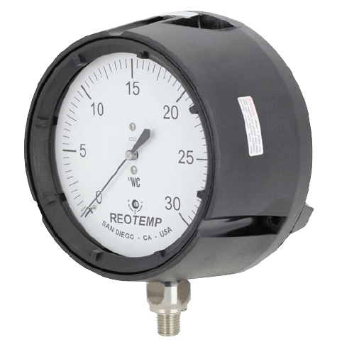 Reotemp Low Pressure Capsule Gauge, Series PC45P